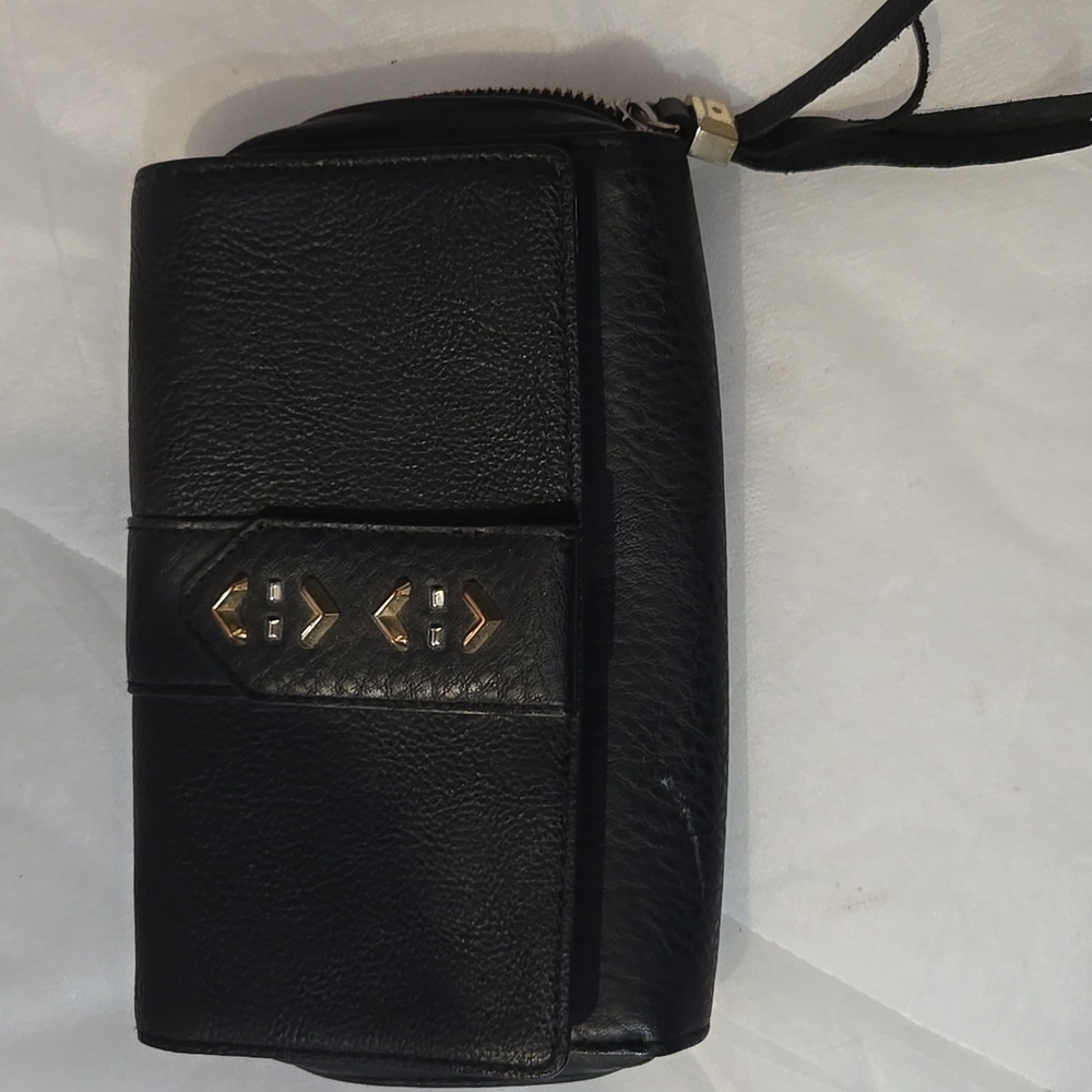 Black Leather Clutch By Stella And Dot